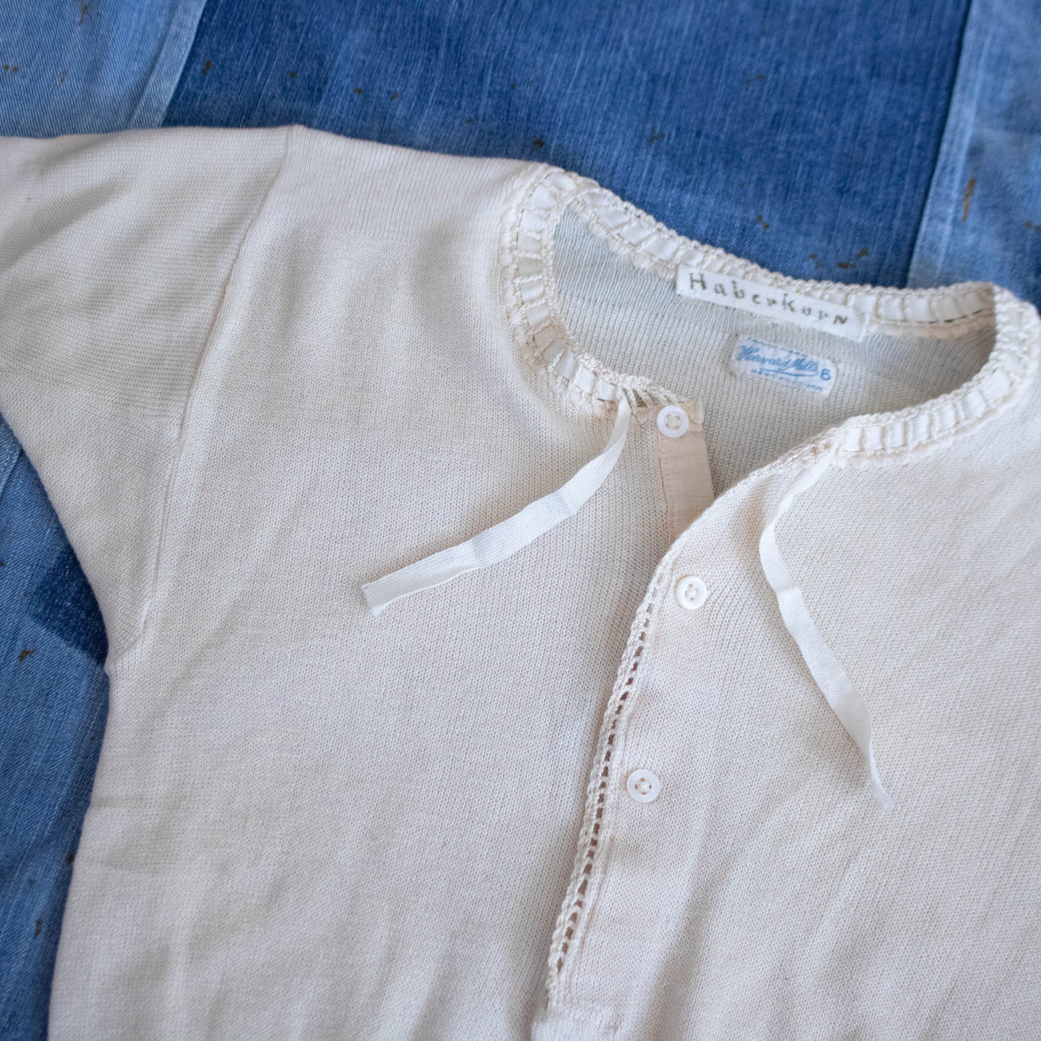 Cream Victorian Undershirt – Reunion Vintage Goods