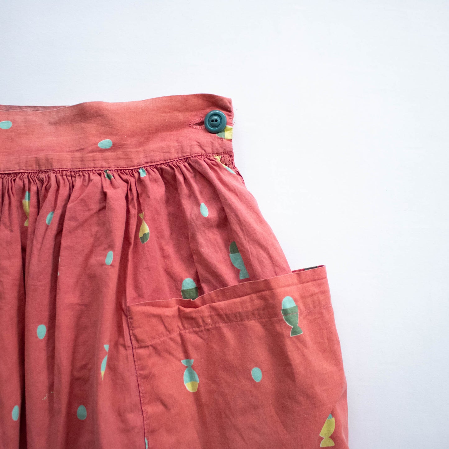 50s Skirt with Exaggerated Pockets