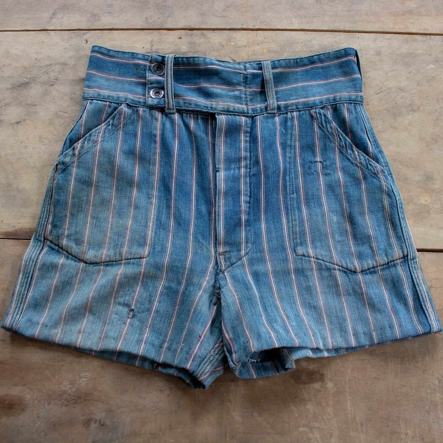 Pre- 40s collegiate waist denim